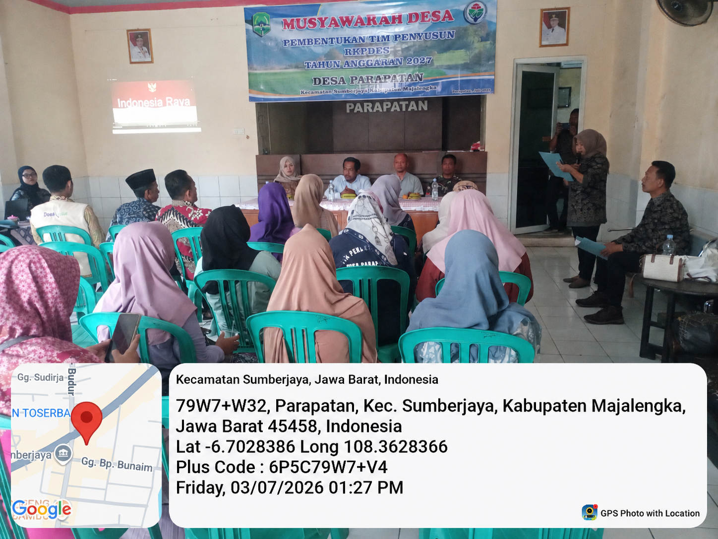 Berita Musyawarah Desa Pembentukan Tim Penyusun RKPDes Tahun Anggaran 2027 Desa Parapatan Telah Dilaksanakan - Desa Parapatan Sumberjaya